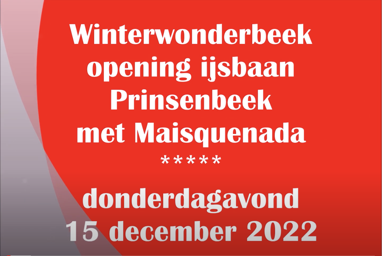 WinterWonderBeek Opening met Maisquenada 2022